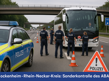 POL-MA: Hockenheim/Rhein-Neckar-Kreis/BAB 6: Sonderkontrolle des Reiseverkehrs auf der Autobahn unter dem Motto "Sicher in die Ferien"