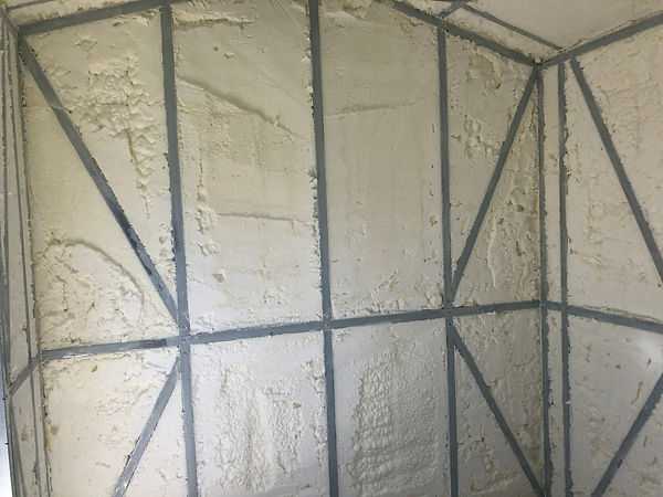 Metal building insulation closed cell foam
