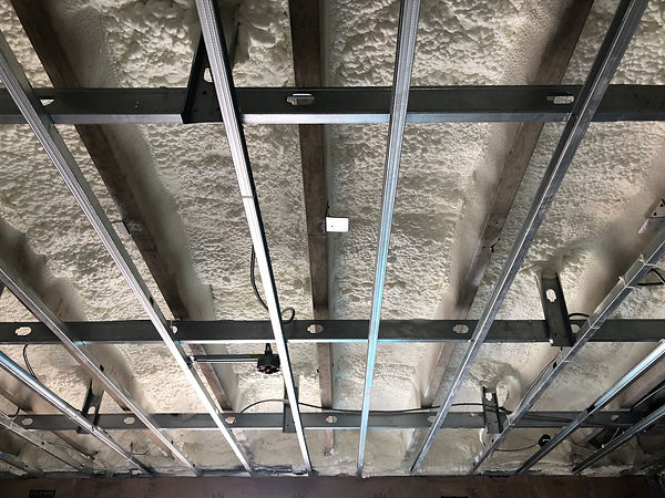 Spray foam insulation commercial building Florida