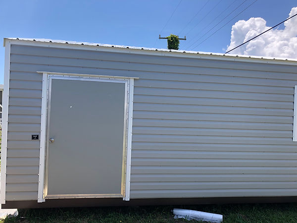 Metal storage building insulation