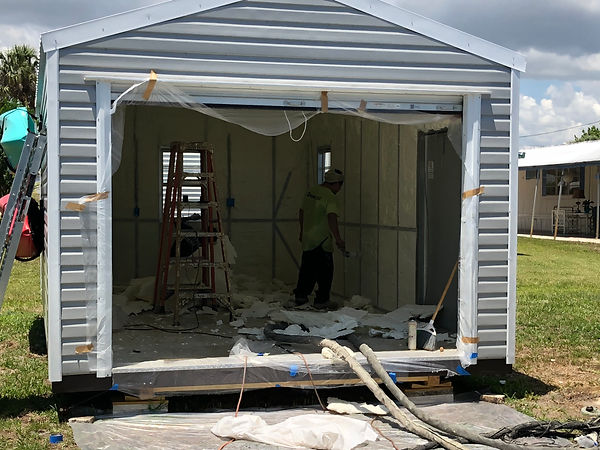 How to insulate metal building