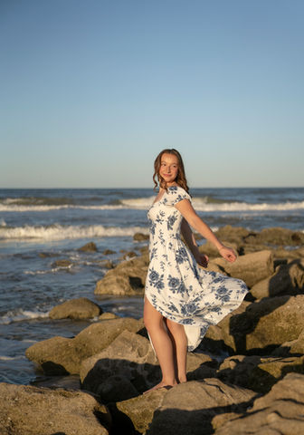18th birthday photos of girl at marineland beach