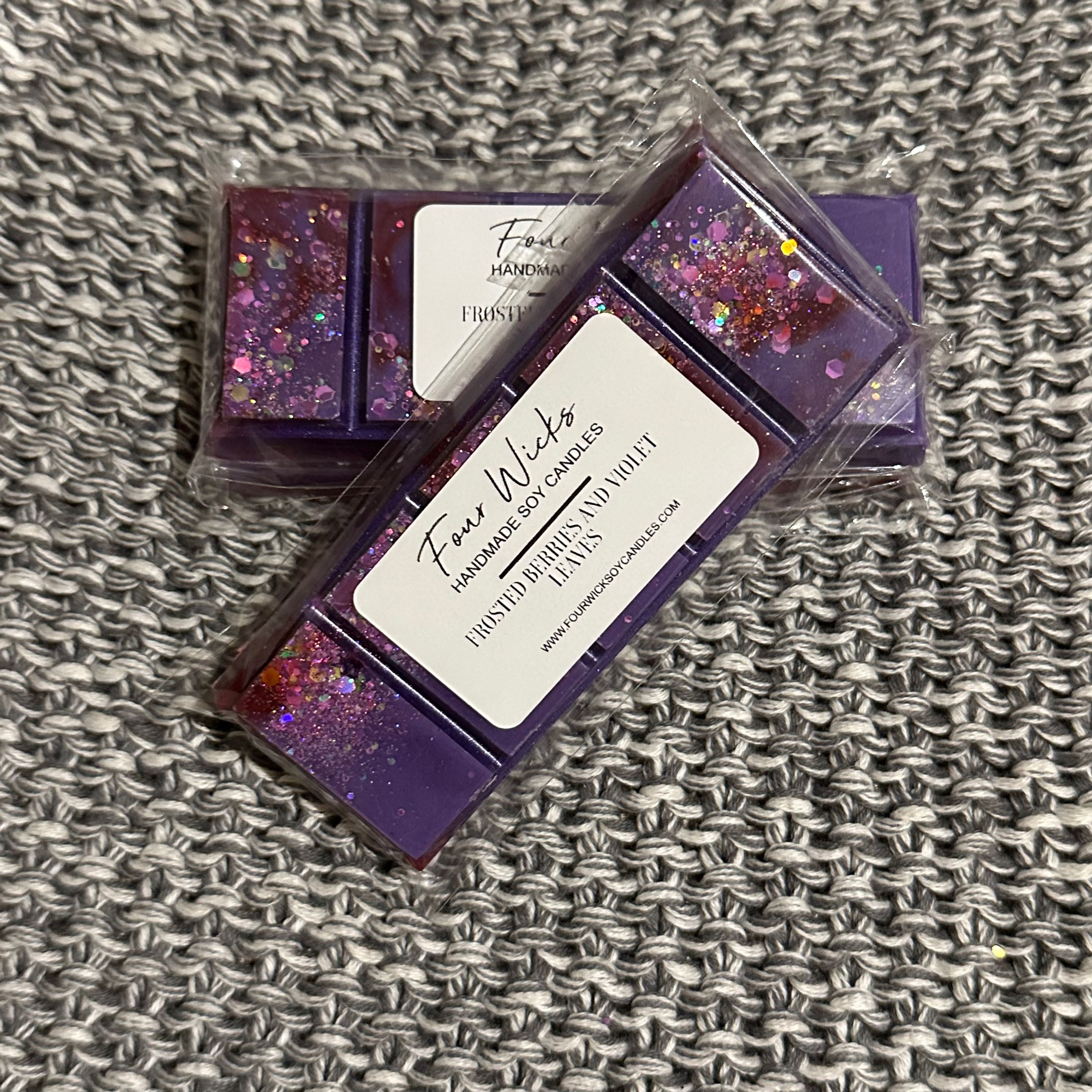 Frosted Berries and Violet Leaves - Snapbar Melt