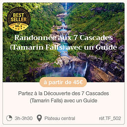 Randonnée aux 7 cascades à l'île Maurice
