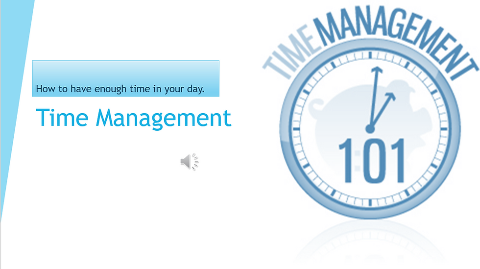 Time Management Picture
