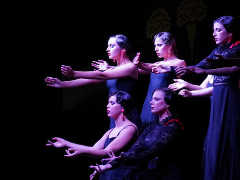 El Ballet Flamenco de Lo Ferro une su alma a la maestra Cristina Hoyos