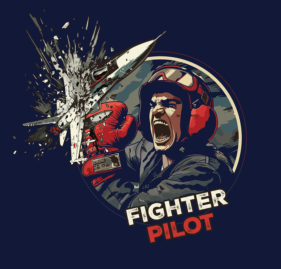 Thumbnail: Fighter Pilot Unisex t-shirt