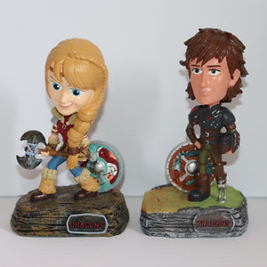 Hiccup & Astrid Bobble Head