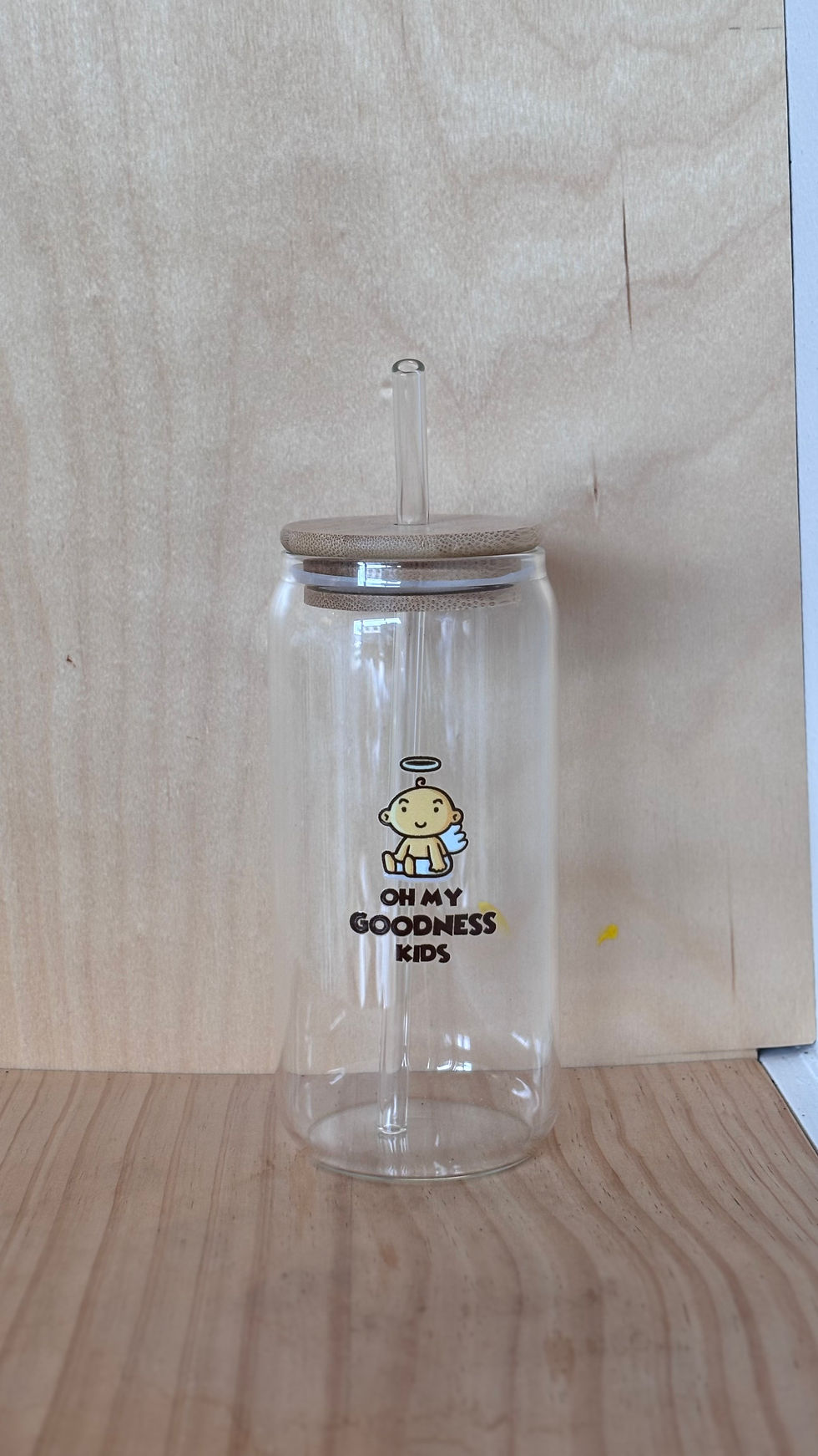 Oh My Goodness Kids Glass Tumbler 