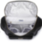 Thumbnail: Monaco Faux Leather Diaper Backpack