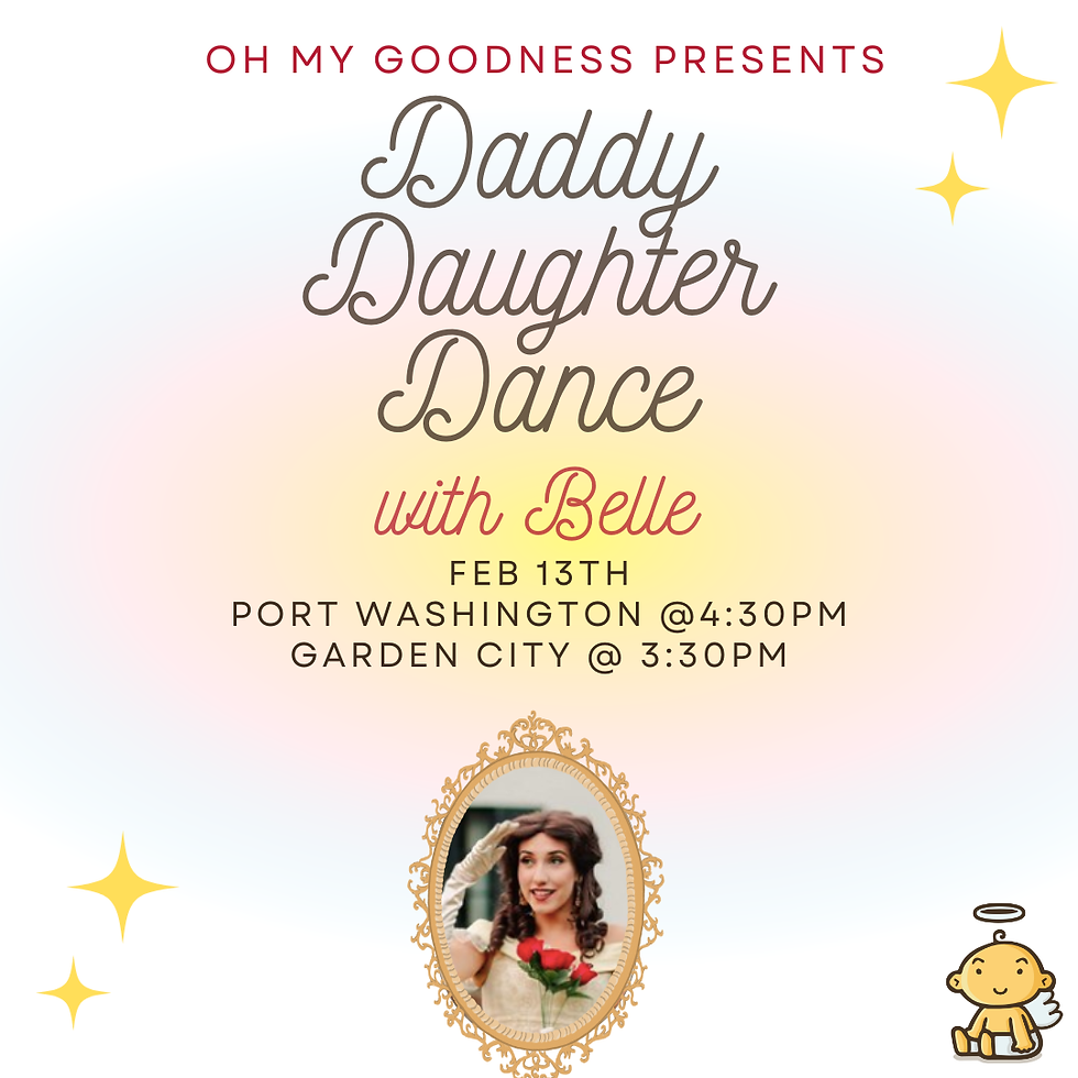 Daddy Daughter Dance with Belle