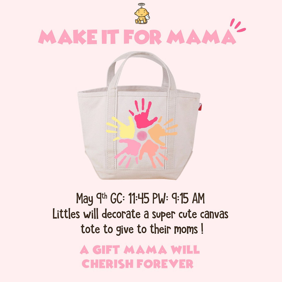 Make it for Mama! -Canvas Tote