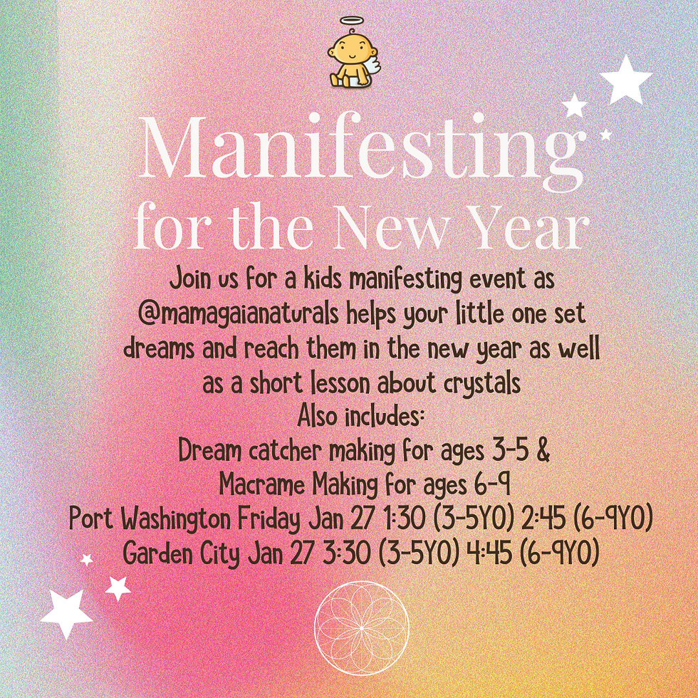 Manifesting for the New Year (6-9YO PW)