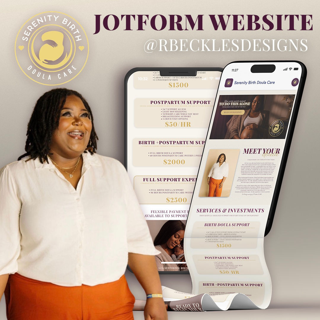 Custom Jotform Website