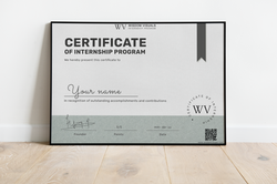 certificate mockup