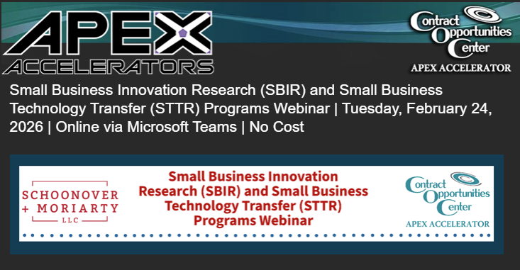 Small Business Innovation Research (SBIR) and Small Business Technology Transfer (STTR) Programs 