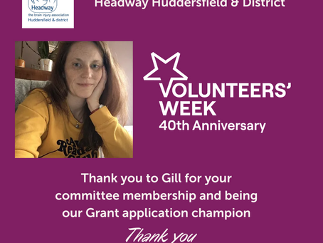 Volunteers Week - thank you to our Grant Champion