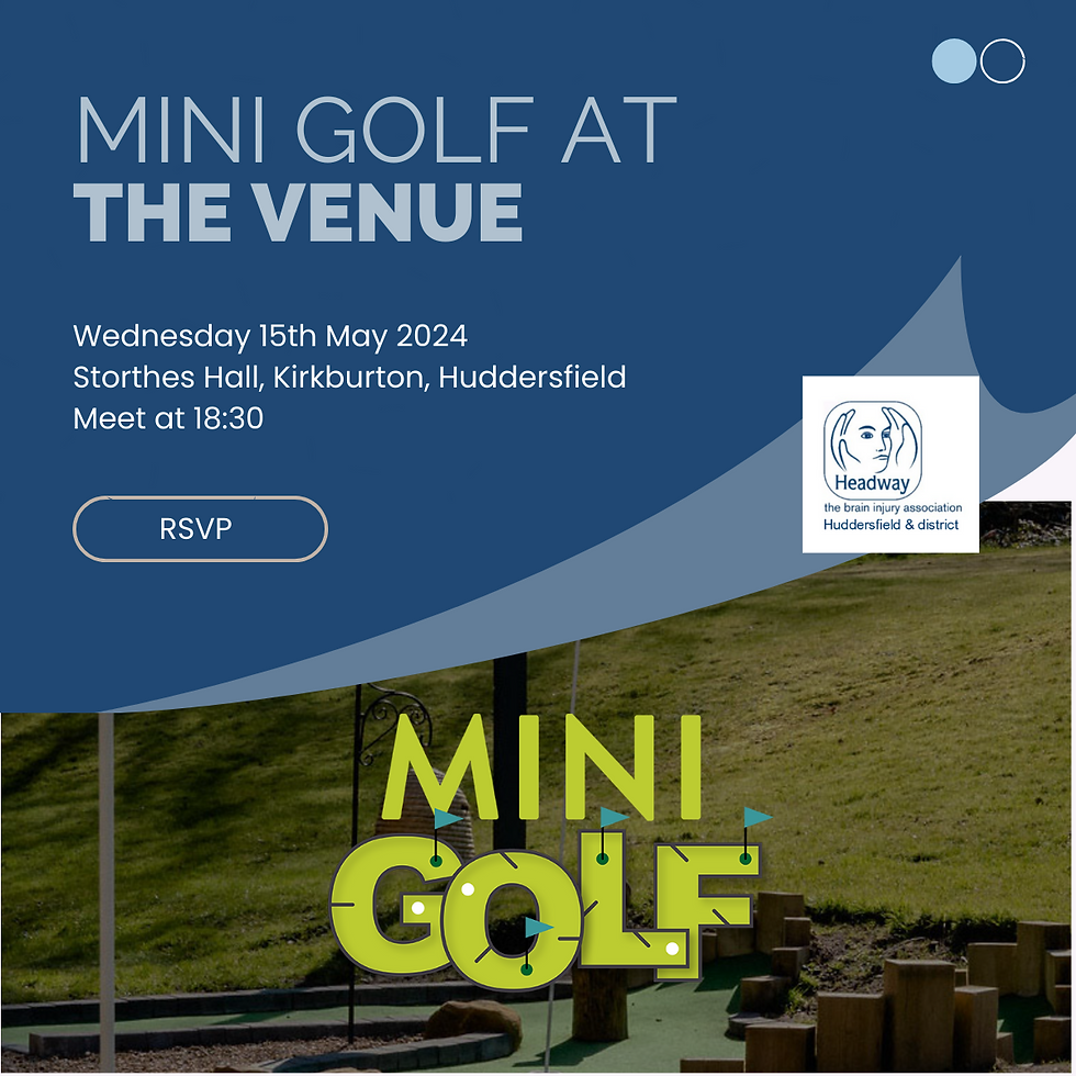 Mini Golf at the Venue May 2024