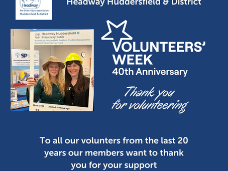 Thank you to all our volunteers
