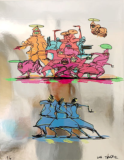 Taku Obata B Boy Abstract and Slid 2016.