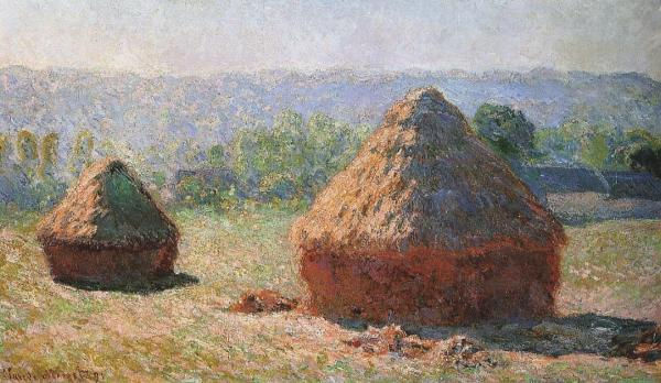 Claude MONET, Les meules de foin, 1890
