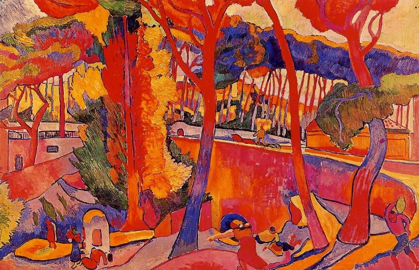 DERAIN, La route tournante de l'estaque,1906
