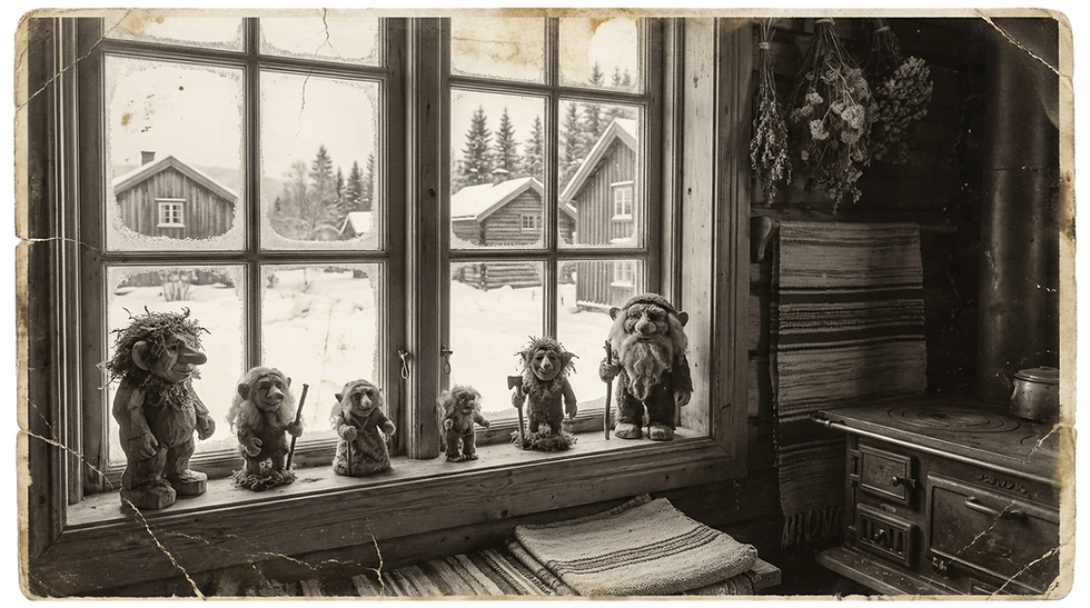 Jólasveinar - 13 trolli Yule