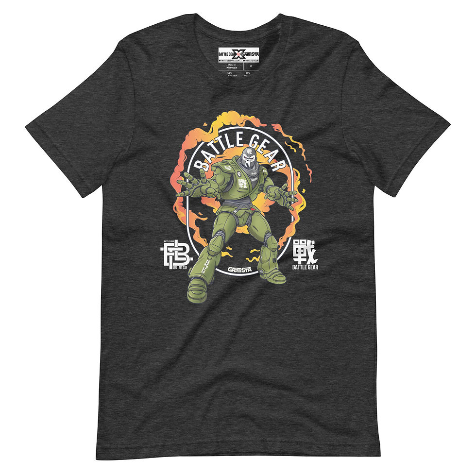 Thumbnail: Gartista X Battle Gear Mechbot Warrior V2 Collab T shirt - 2 colours