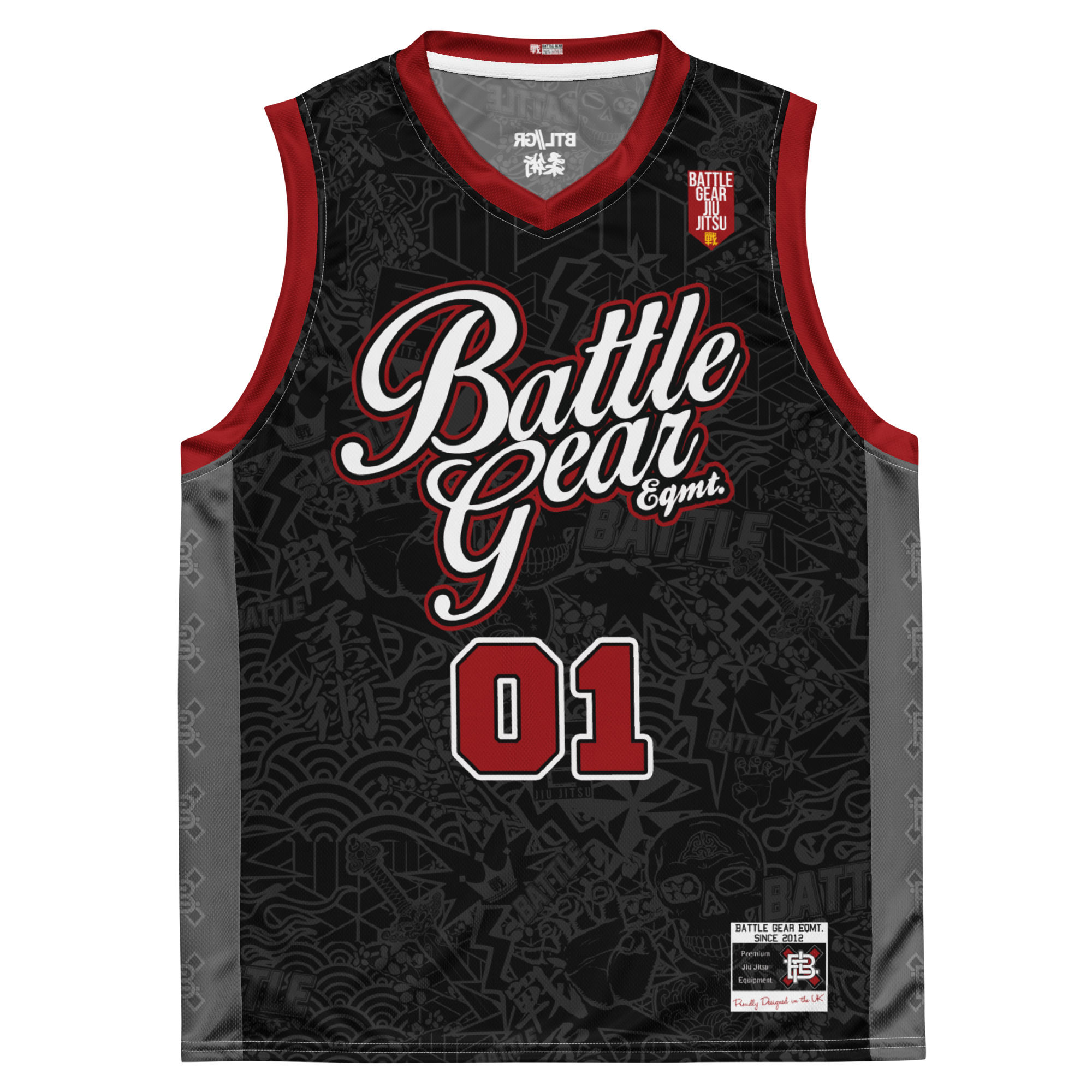 01 Jiu Jitsu Unisex Jersey Shirt Top