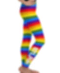 Thumbnail: Kids and Youth Rainbow Spats Leggings