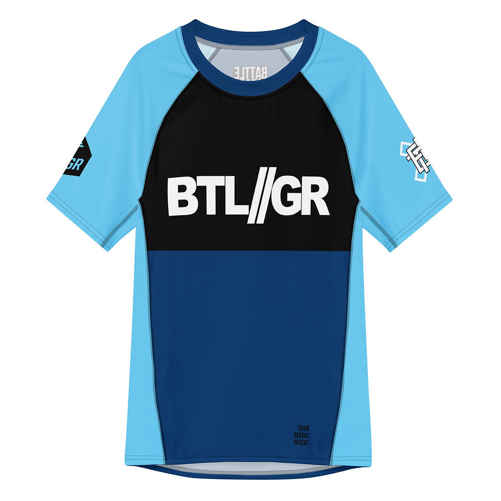 Thumbnail: BTL Ranked Short Sleeve NO GI MMA Rashguards (Unisex)