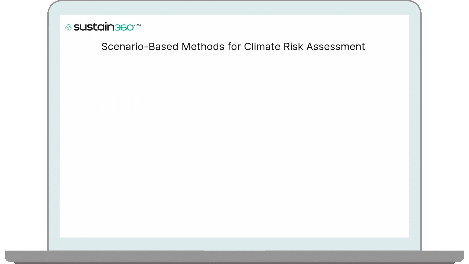 Scenario-Based Methods for Climate Risk Assessment .gif