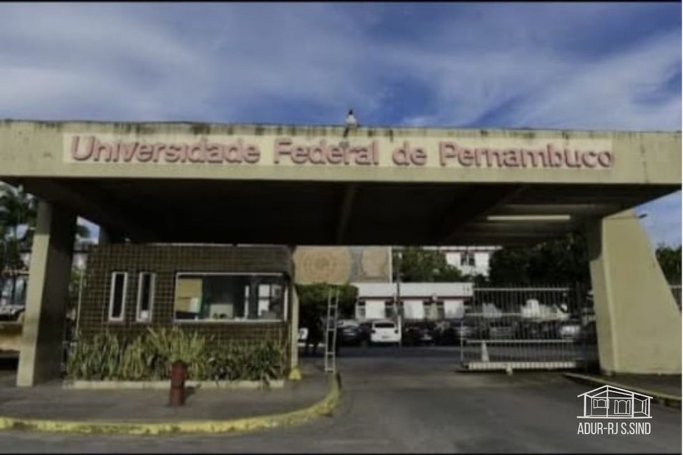 ADUR posiciona-se contra o episódio do concurso com docentes na UFPE