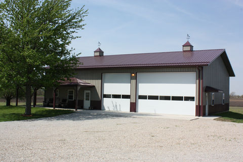 Custom DIY Barn gray and black
