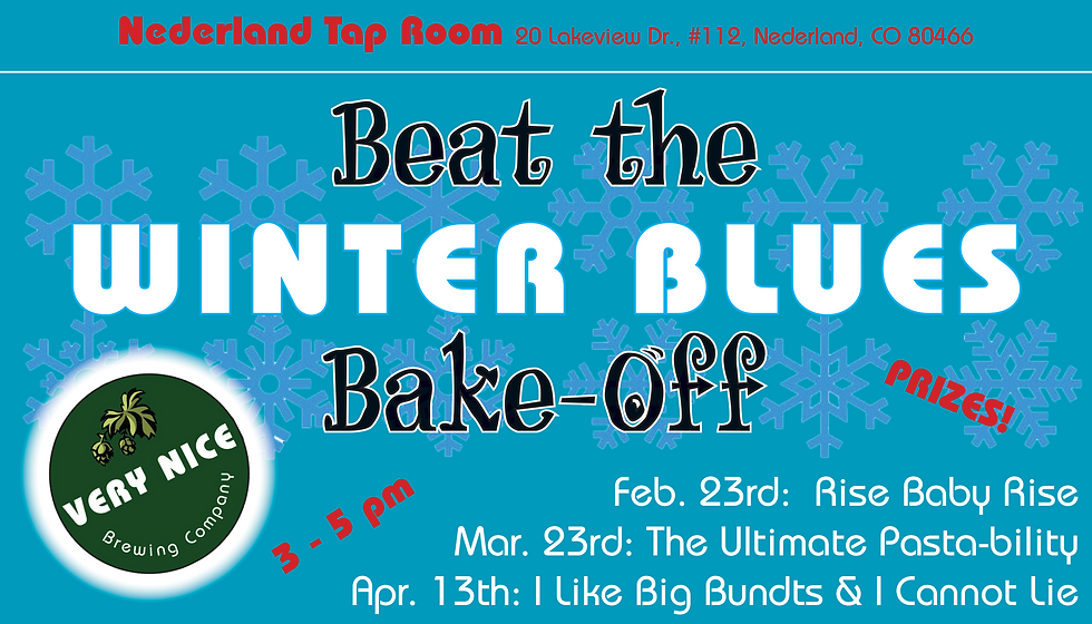 Beat The Winter Blues Bake-Off