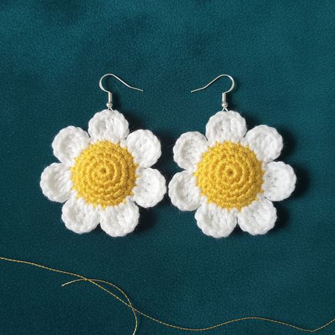 Crochet Earrings by Estyle Jewels
