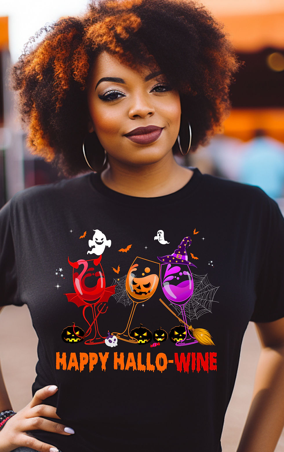 Happy Hallowine Tshirt