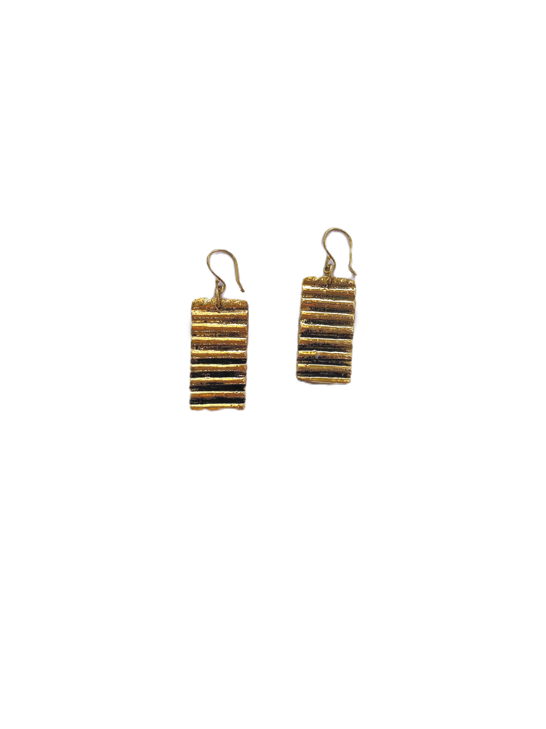 Gitega Brass Earrings