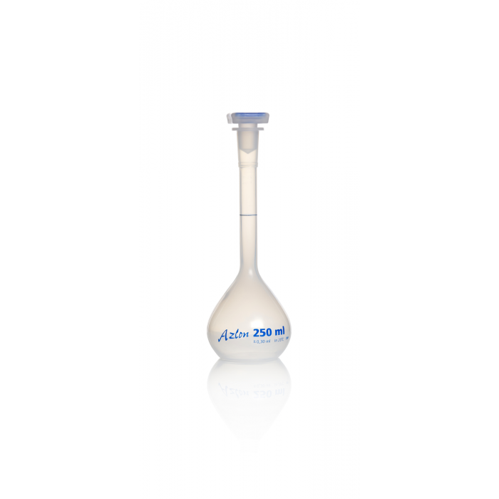 AZLON� Volumetric Flask, class B, polypropylene, 250mL