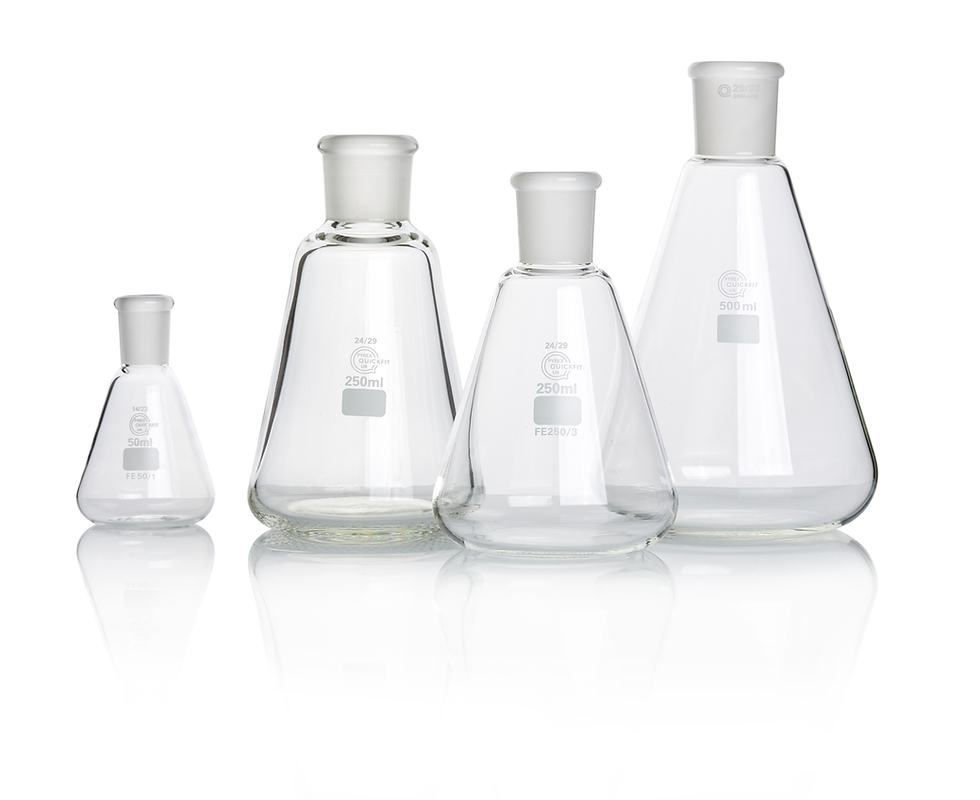 25ML CONICAL FLASK, Pack of 5