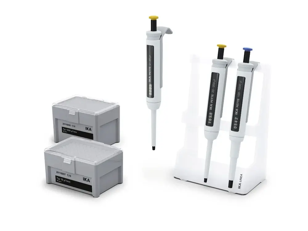 IKA PETTE Classic Kit ( Pipette, single channel, variable package with tips)