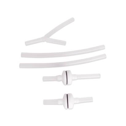 Silicone tubing with filter