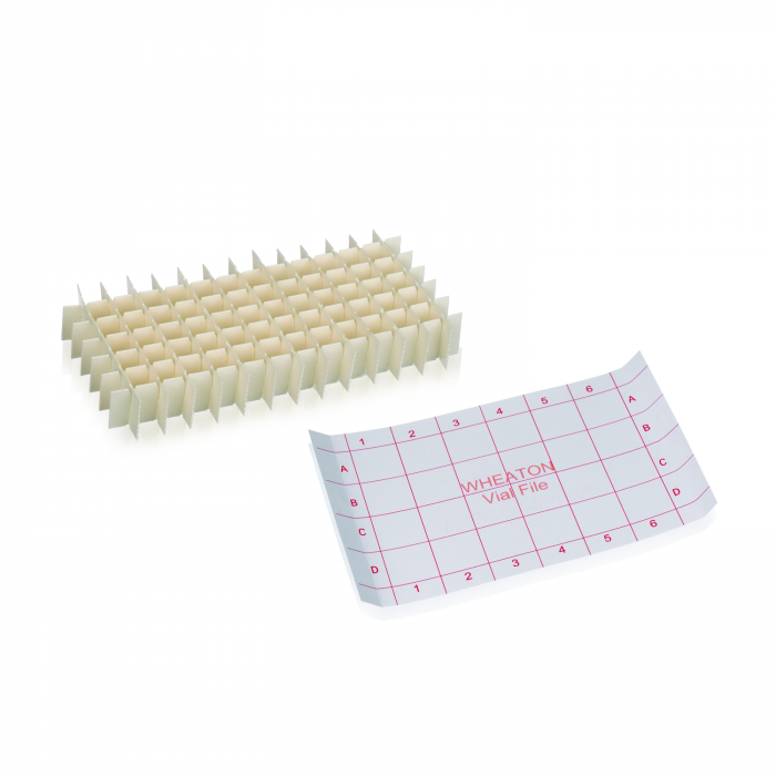 M-T VIAL FILE® Replacement Partitions and Index Cards, Partitions for Use