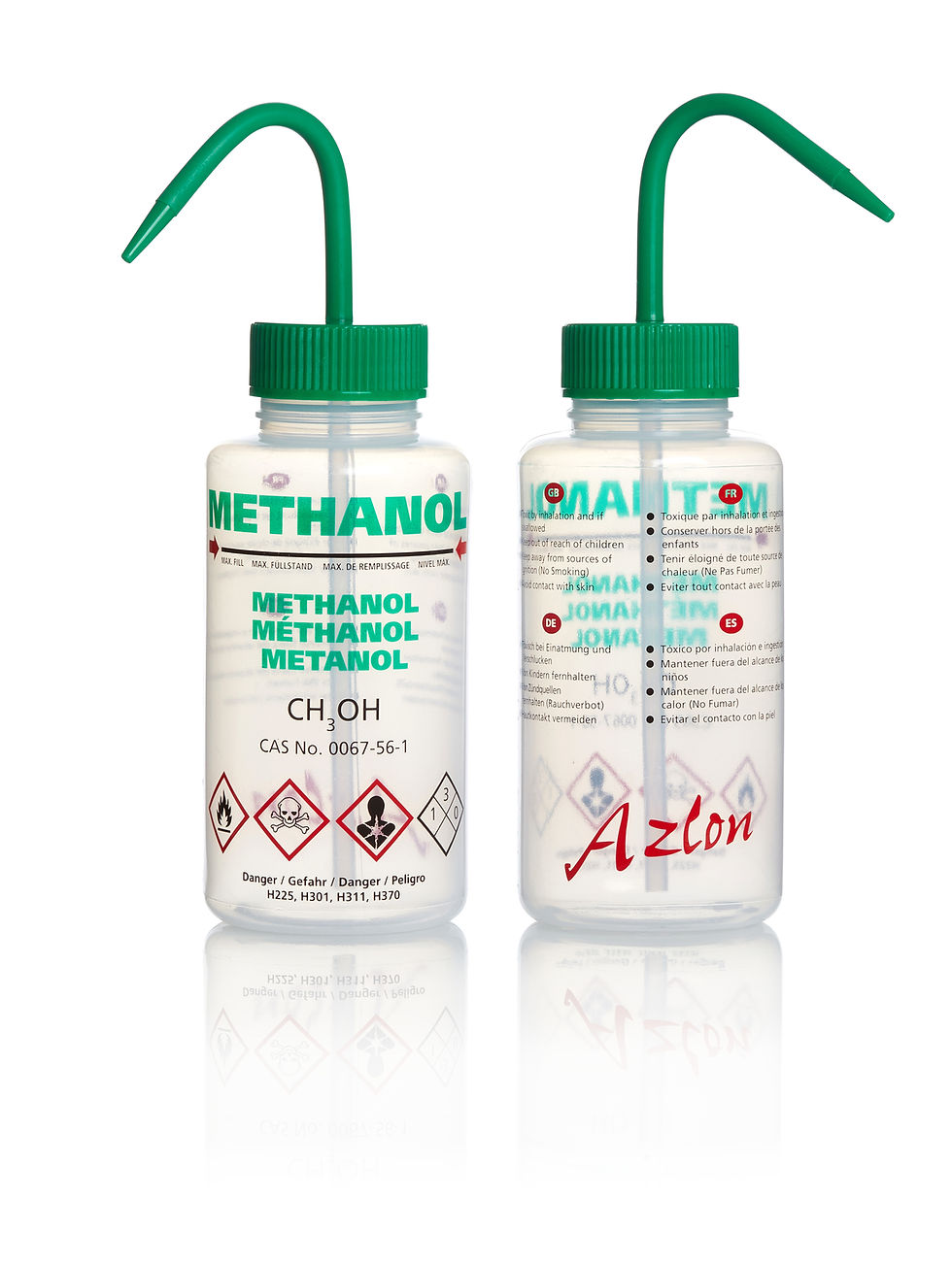 500ML W/B W/M LDPE METHANOL ML, Pack of 5