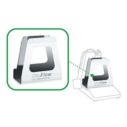 BagOpen 400 (stainless steel) for DiluFlow