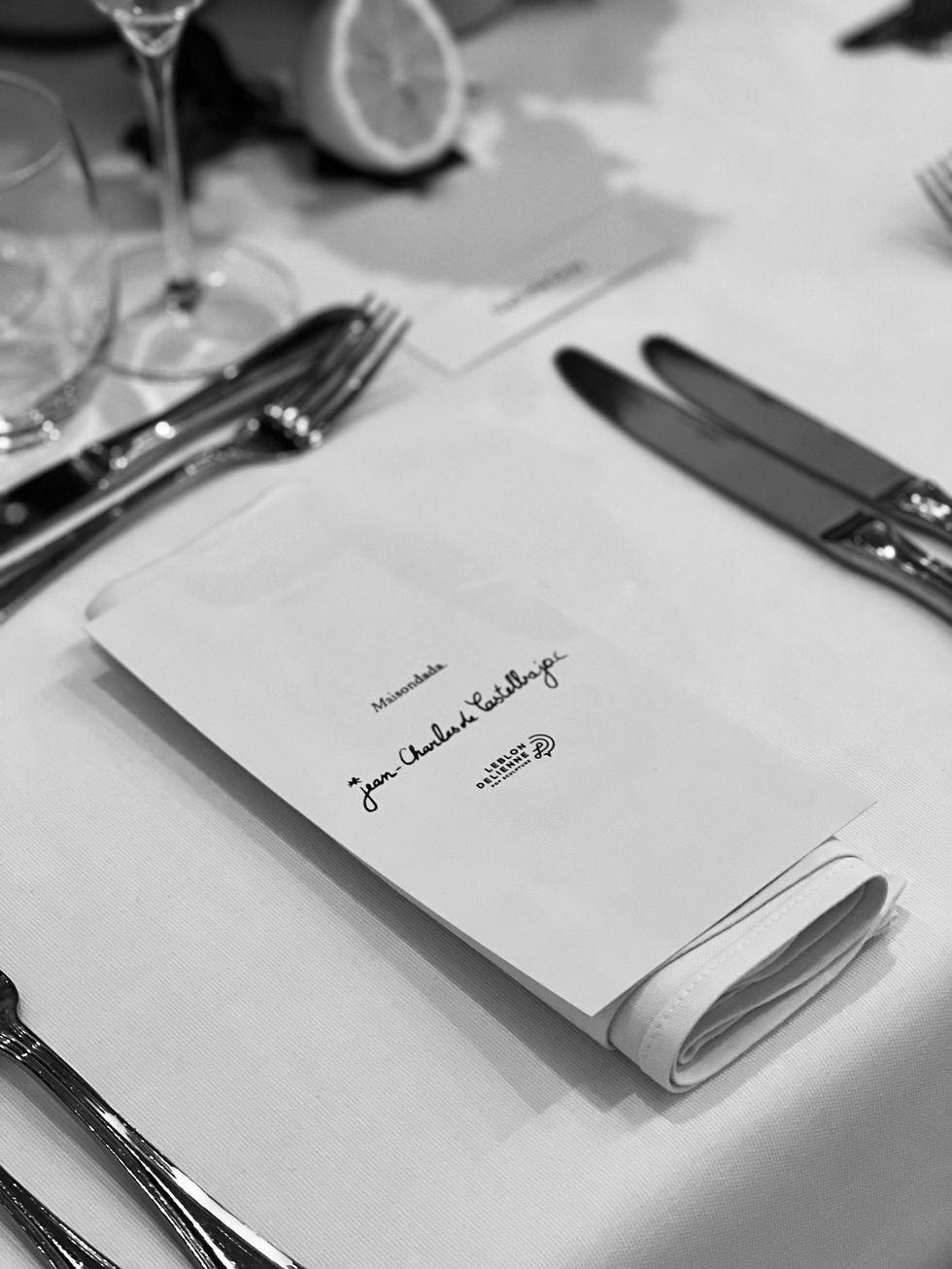 Dîner organisé par le traiteur du marais pour Jean-Charles de Castelbajac en collaboration avec Leblon Delienne et maison Dada IMG05