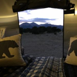Airstream Basecamp Back Door