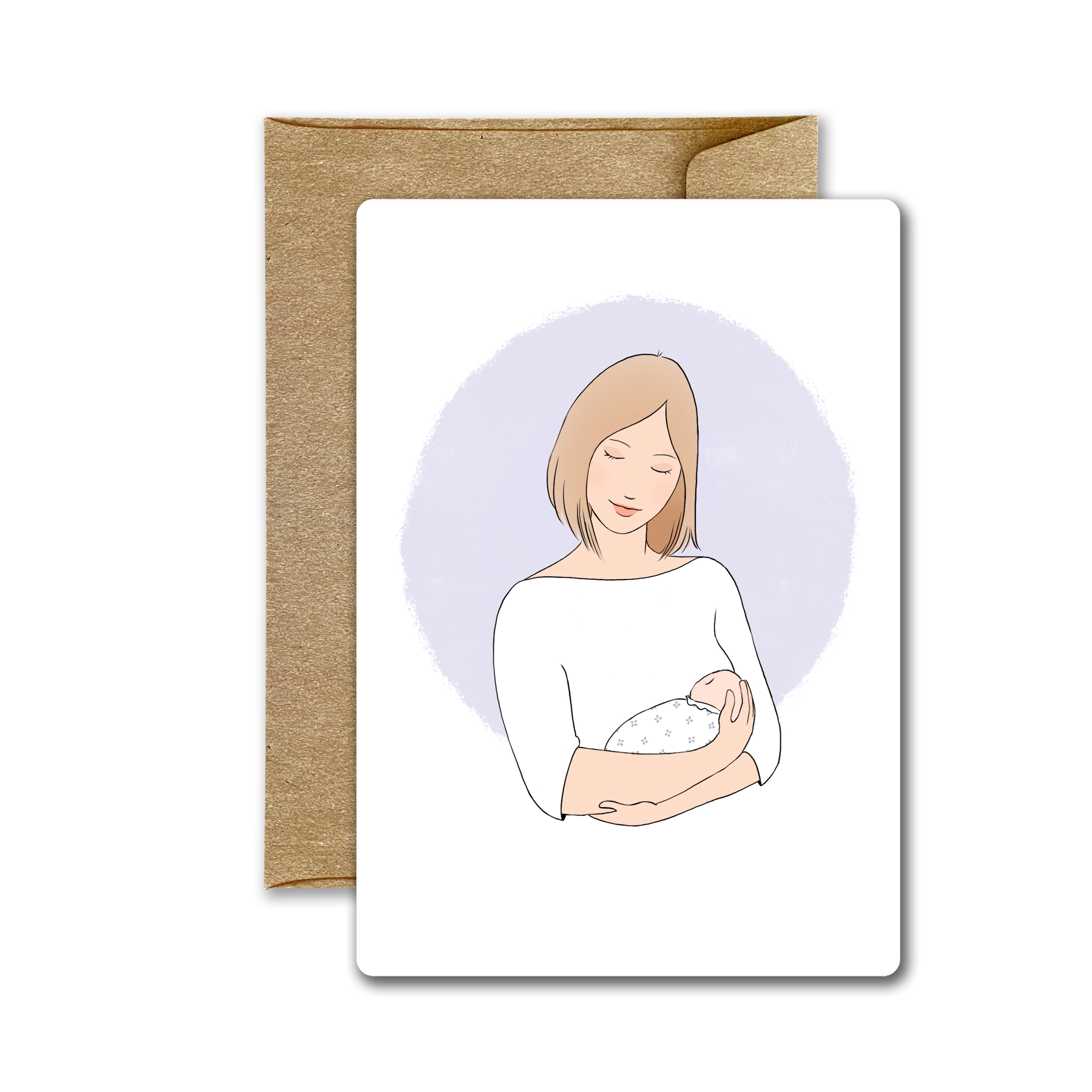 Carte Naissance Brune