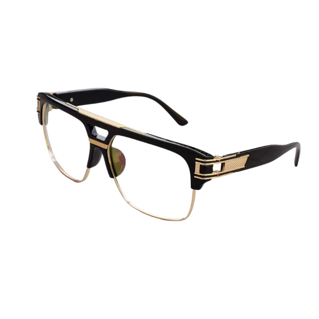 Lunettes de mode à monture transparente pour hommes et femmes