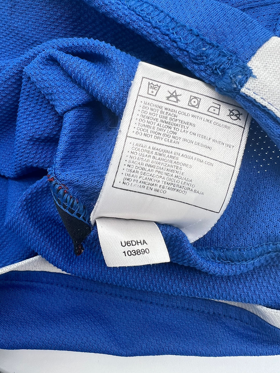 Thumbnail: Ronaldo Brazil 2006 Away Jersey M Tags Close Up View
